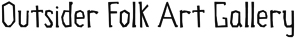 Outsider Folk Art Gallery logo
